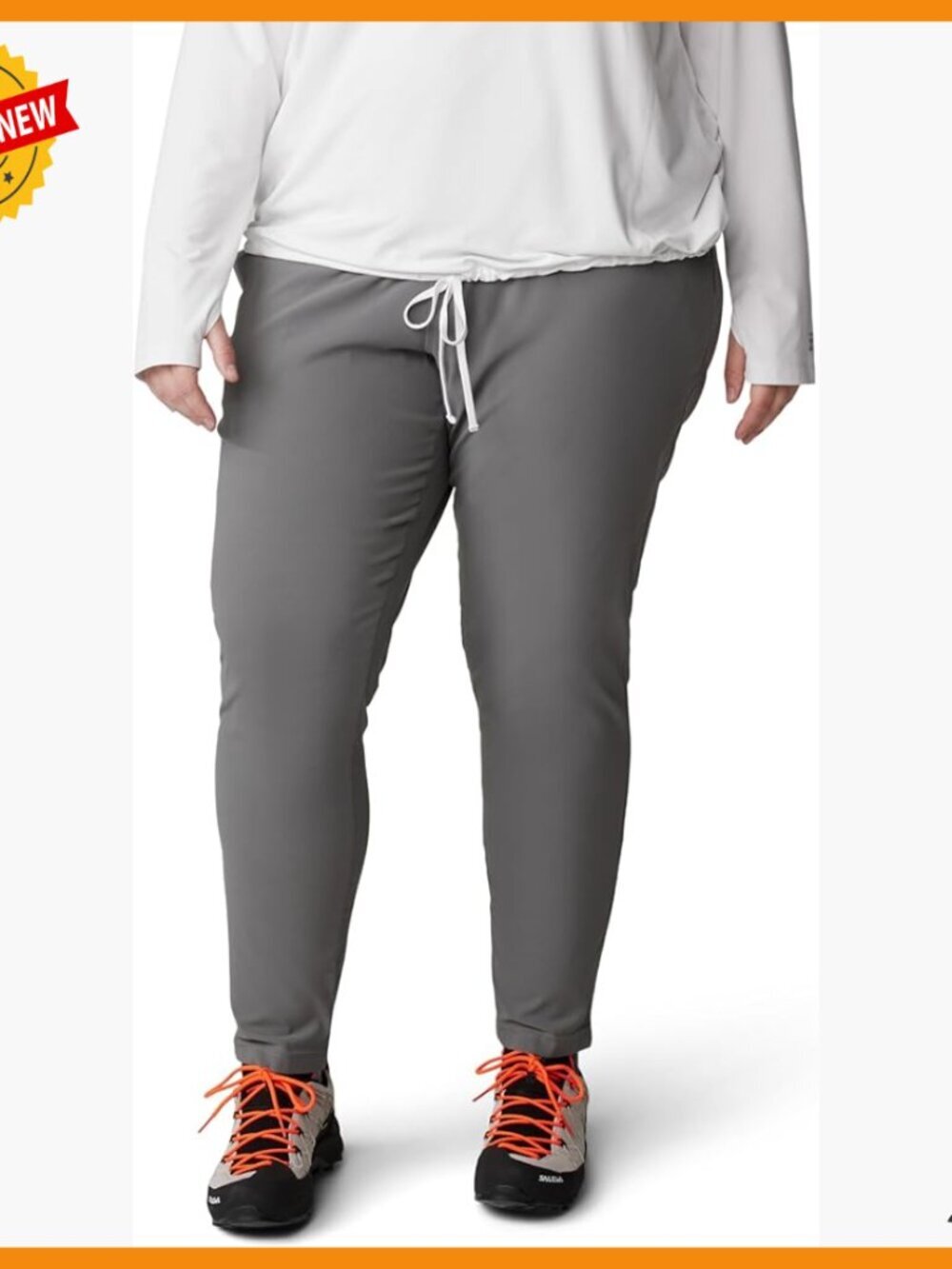 Women's Ankle Pants with UPF 50, Anti-Odor, Stretch Hiking Outdoor